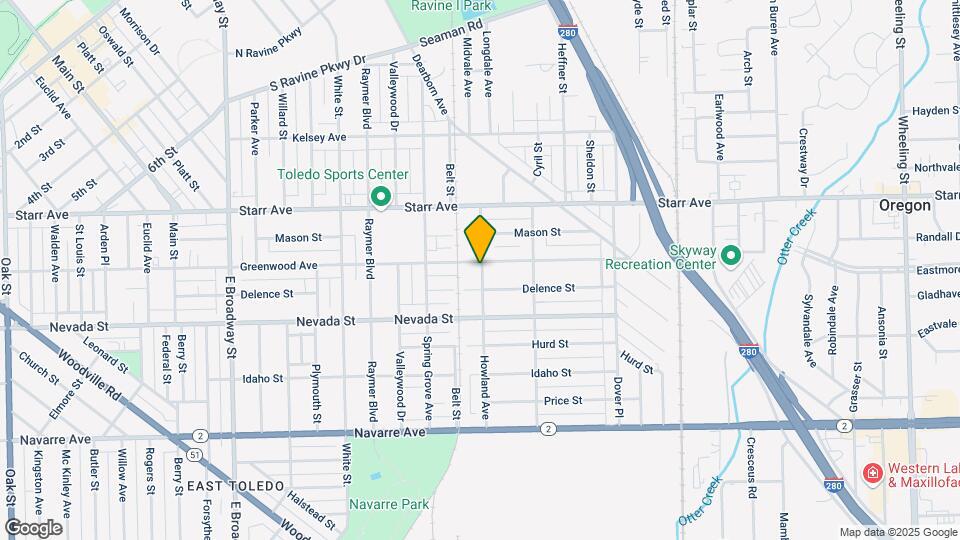 506 Howland Ave Mapa y Detalles de la Ubicación