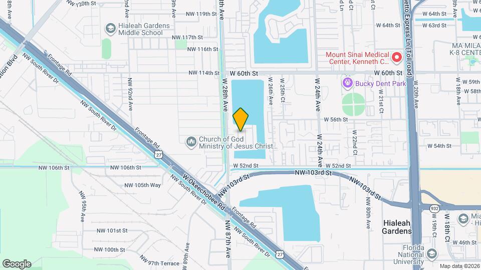 5505 W 27th Ln Map and Location Details