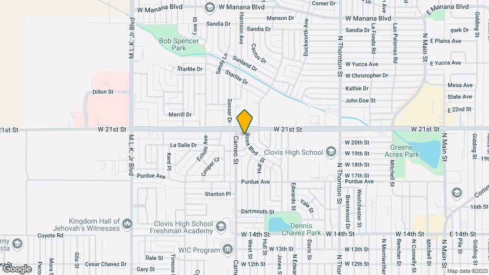 233 Rosa Blvd Map and Location Details