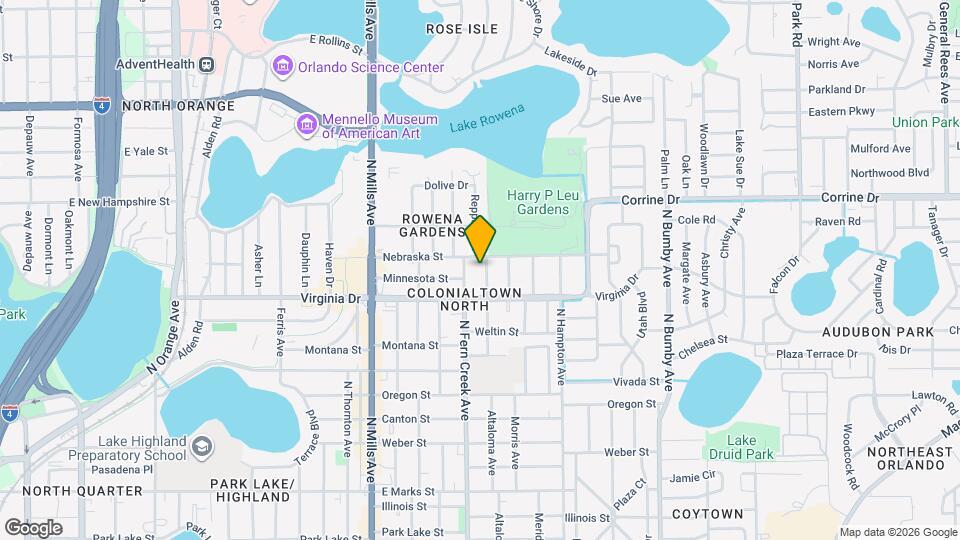 1510 Altaloma Ave Map and Location Details