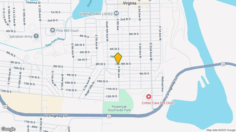 912 S 5th Ave, Unit Apt 3 Map and Location Details