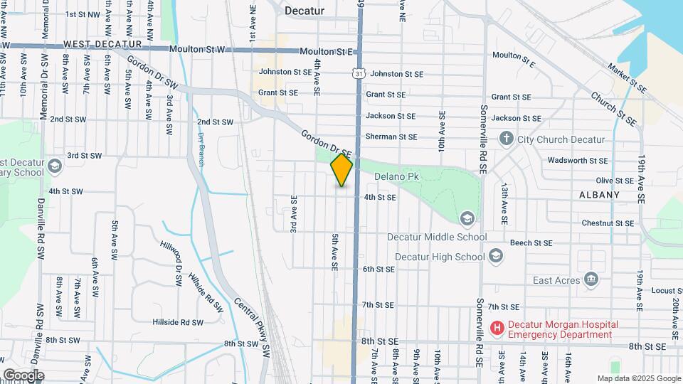 718 5th Ave SE Mapa y Detalles de la Ubicación