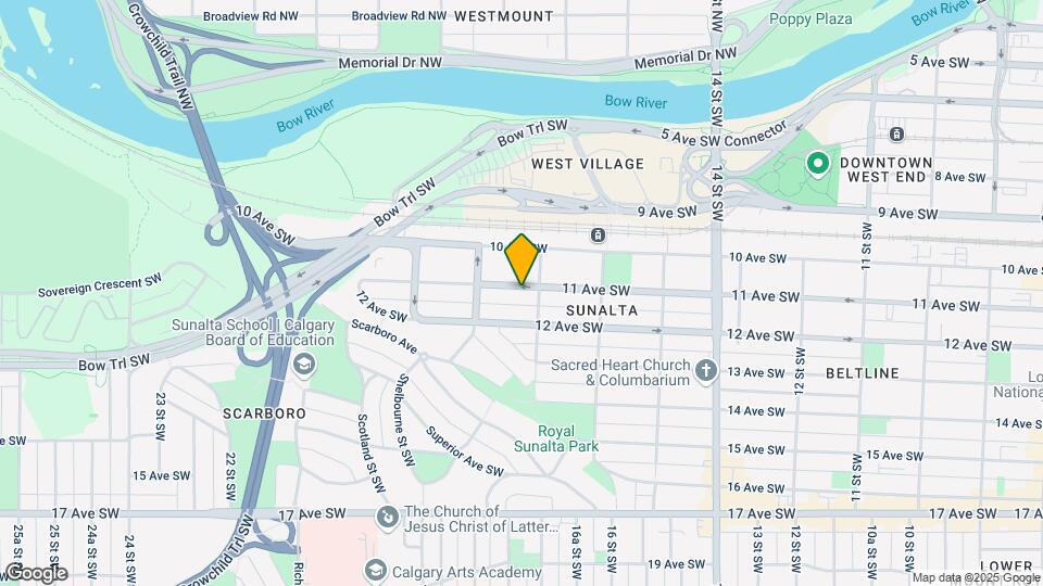 1809 11th Ave SW Map and Location Details