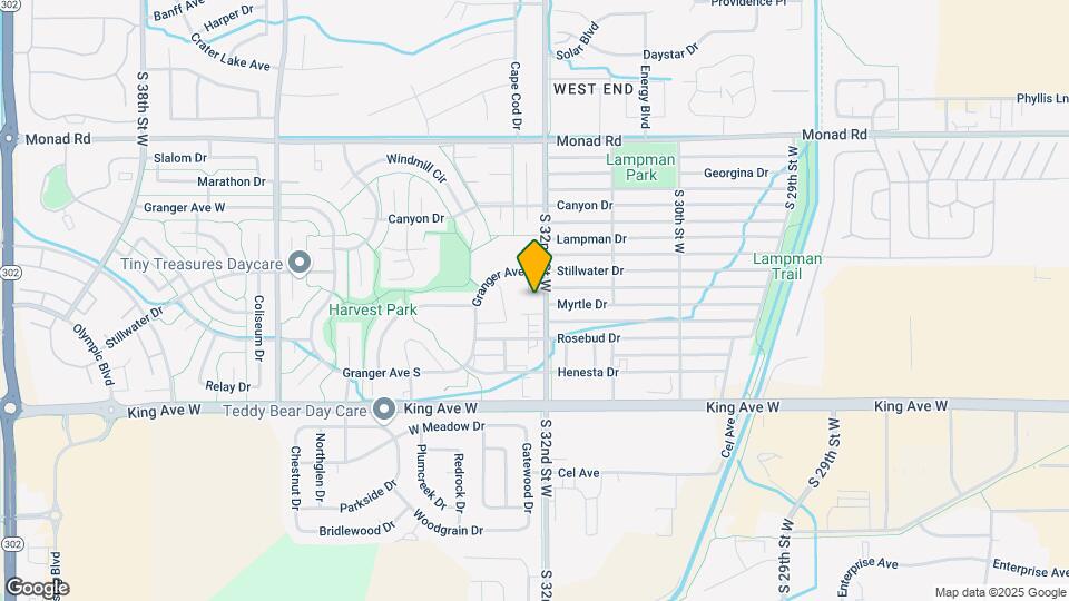 637 Chokecherry Pl Map and Location Details
