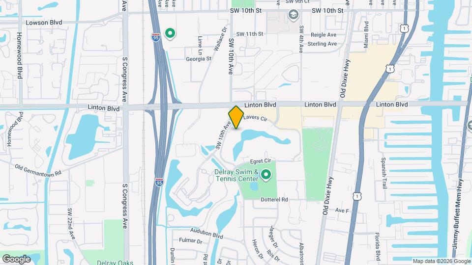 1915 Lavers Cir, Unit 1915 Lavers Circle, Delray Beach, FL 33444 Map and Location Details