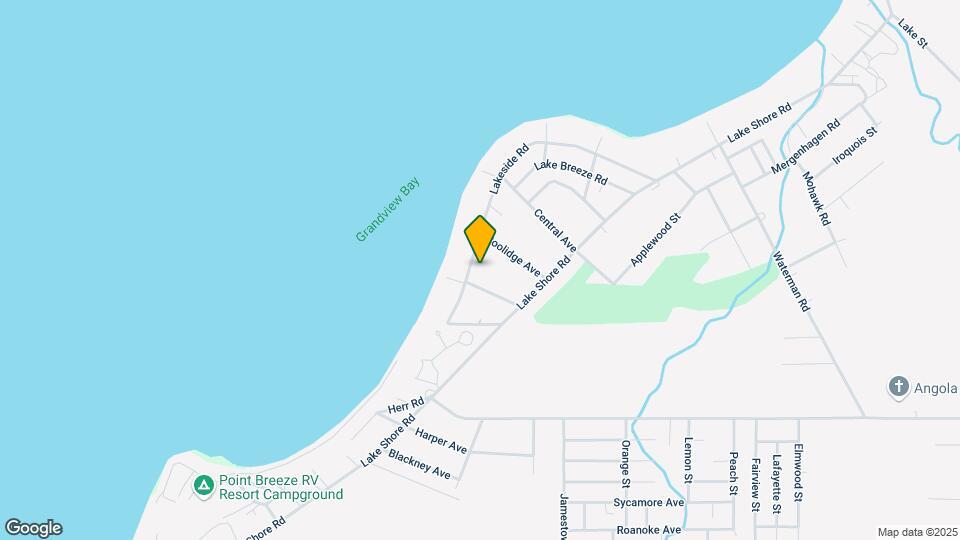 9219 Lakeside Rd Map and Location Details
