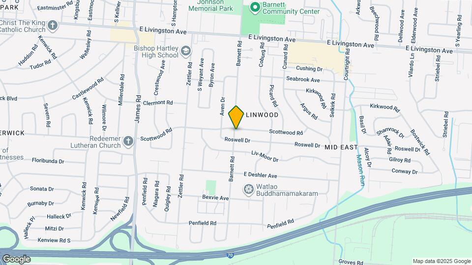 3301 Scottwood Rd Map and Location Details