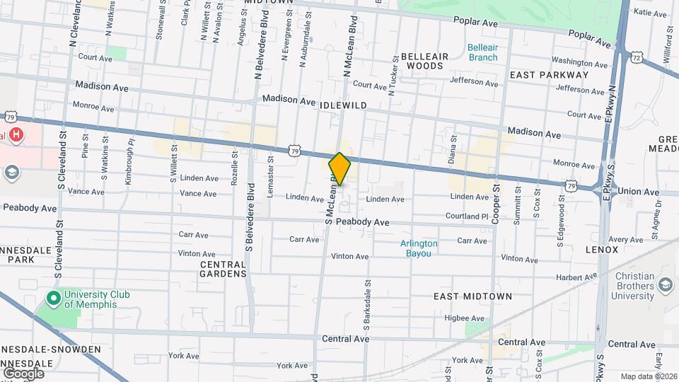 210 S McLean Blvd Map and Location Details