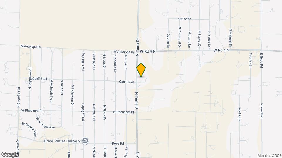 2765 N Yuma Dr Map and Location Details