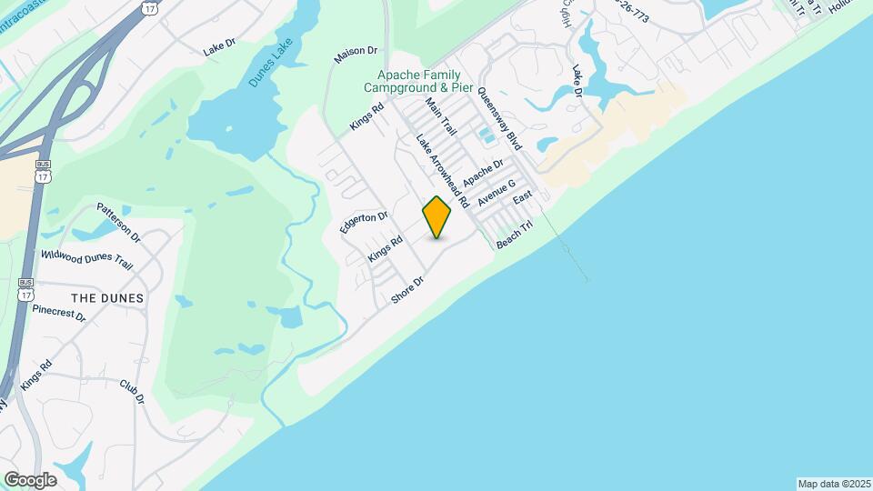9621 Shore Dr Map and Location Details