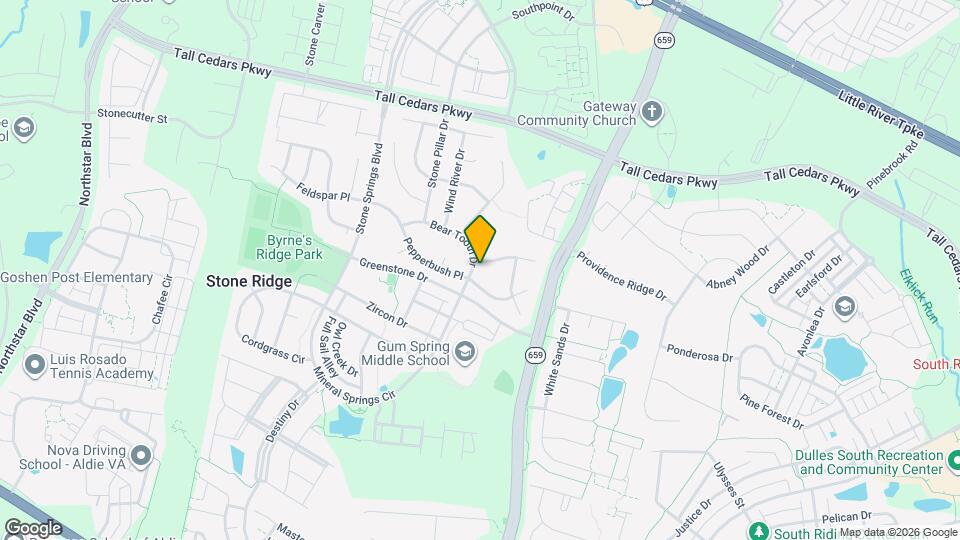 42084 Bear Tooth Dr Map and Location Details