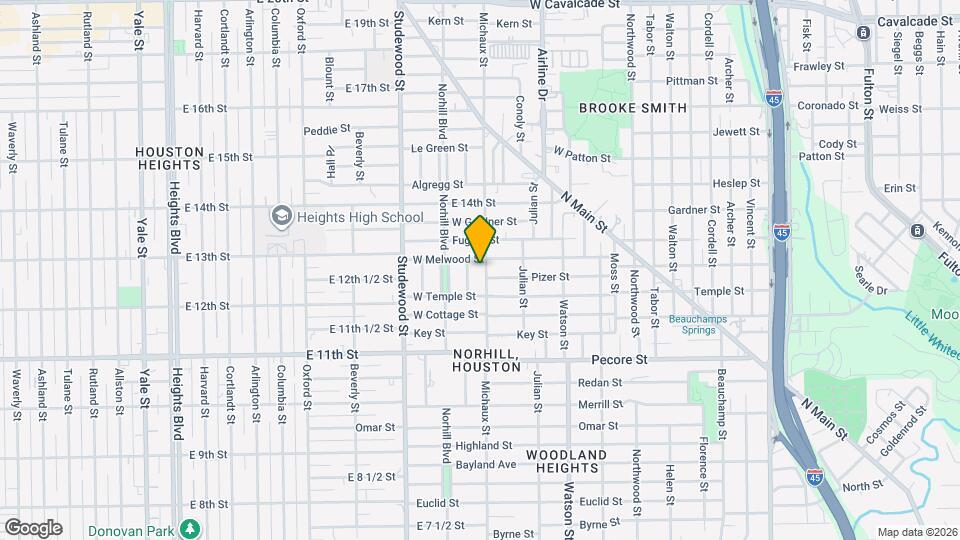 4027 Michaux St Map and Location Details