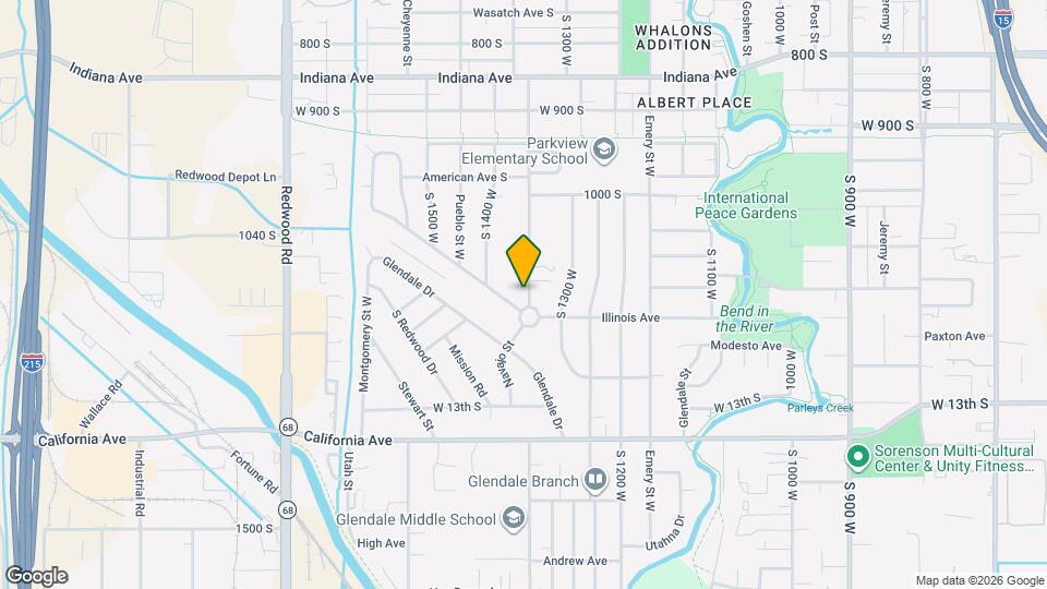 1138-1138 Navajo St Map and Location Details