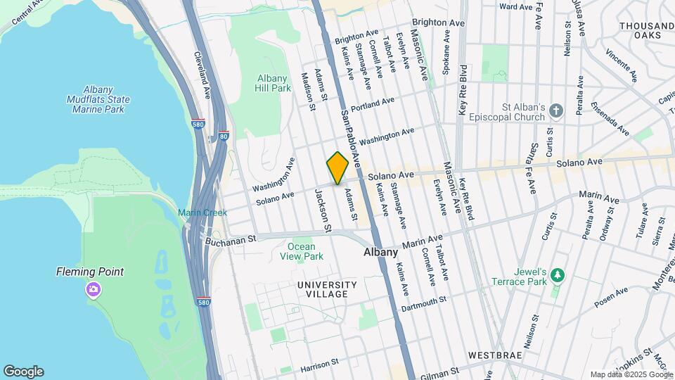 909 Madison St, Unit A Map and Location Details