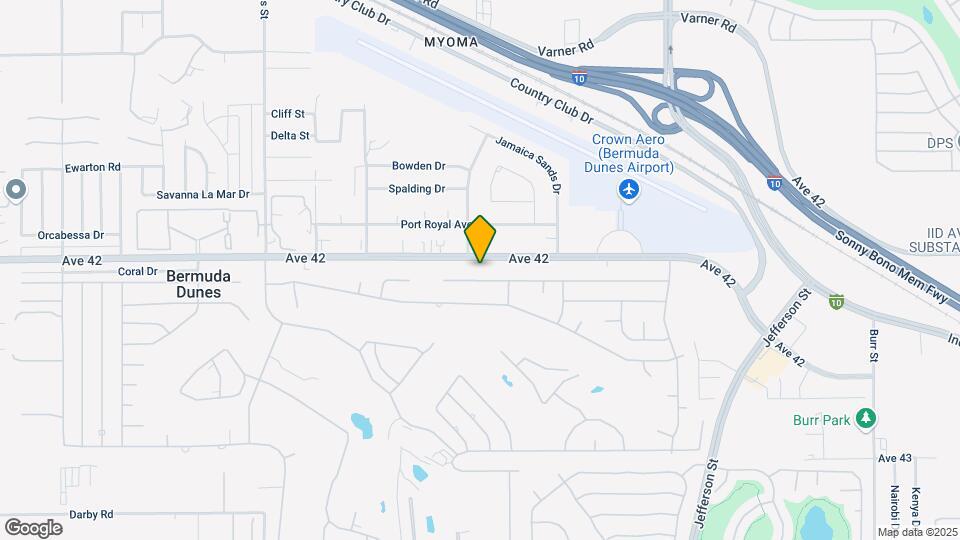 79501 Avenue 42 Map and Location Details