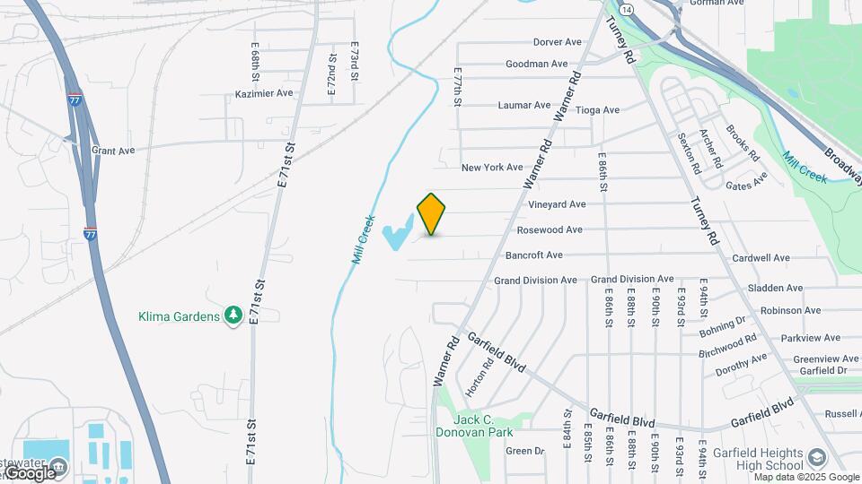 7610 Rosewood Ave Map and Location Details