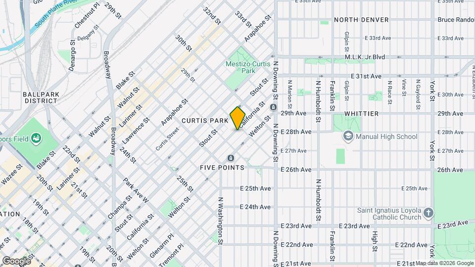 2846 California St Map and Location Details