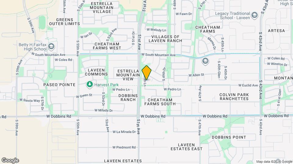 8711 S 50th Ln Mapa y Detalles de la Ubicación