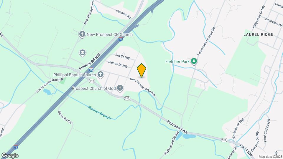 2156 Old Harrison Pike NW Map and Location Details