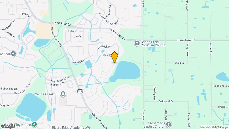 3617 Vega Creek Dr Map and Location Details