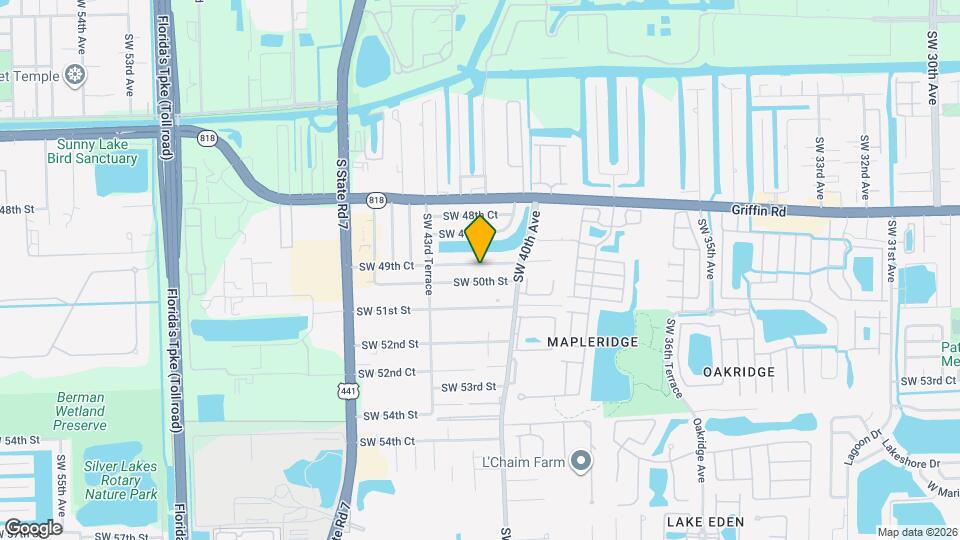 4156 SW 49th Ct Map and Location Details