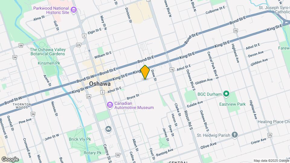 161 Athol St E Map and Location Details