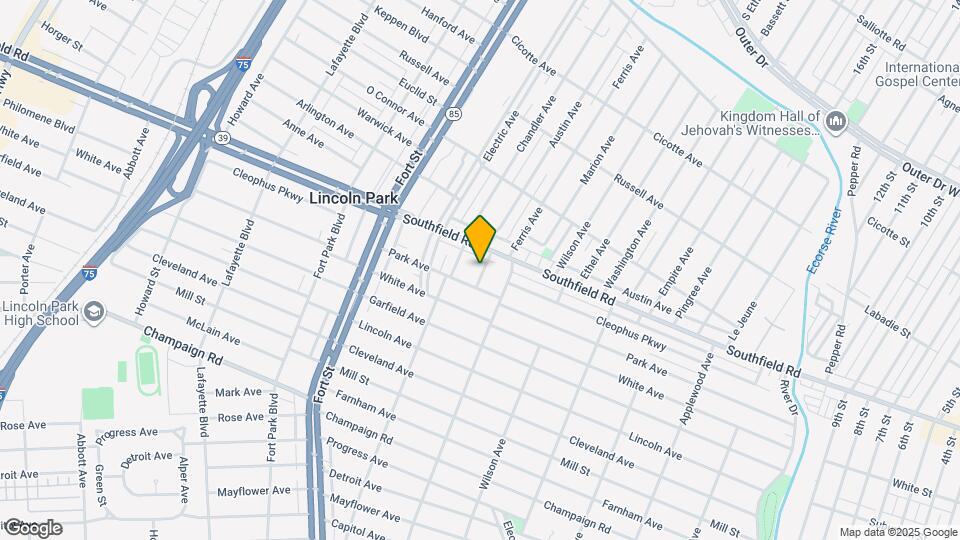 2040 Austin Ave Map and Location Details