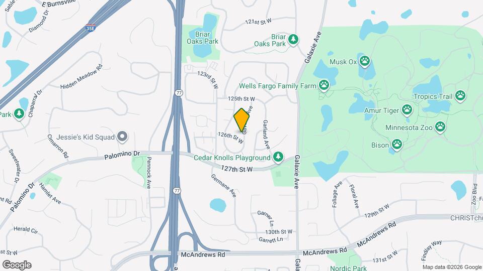 12585 Gavotte Ave Map and Location Details