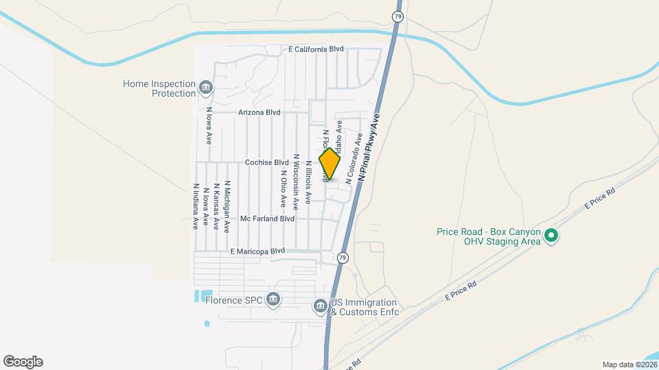 3721 N Florence Blvd Map and Location Details
