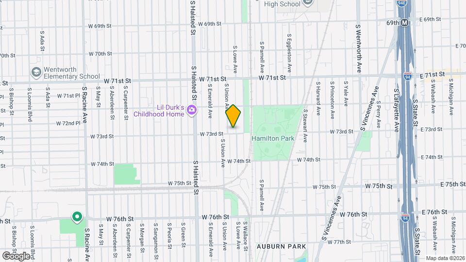 7255 S Union Ave Map and Location Details