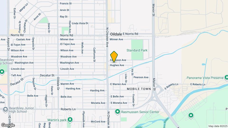 114 Hughes Ave Map and Location Details