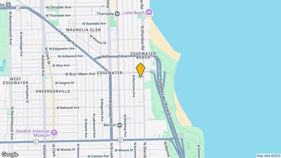 5536 N Sheridan Rd-Unit -503 Map and Location Details