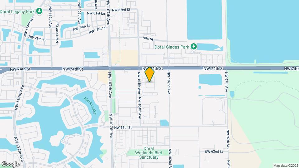 10242 NW 72nd St Map and Location Details