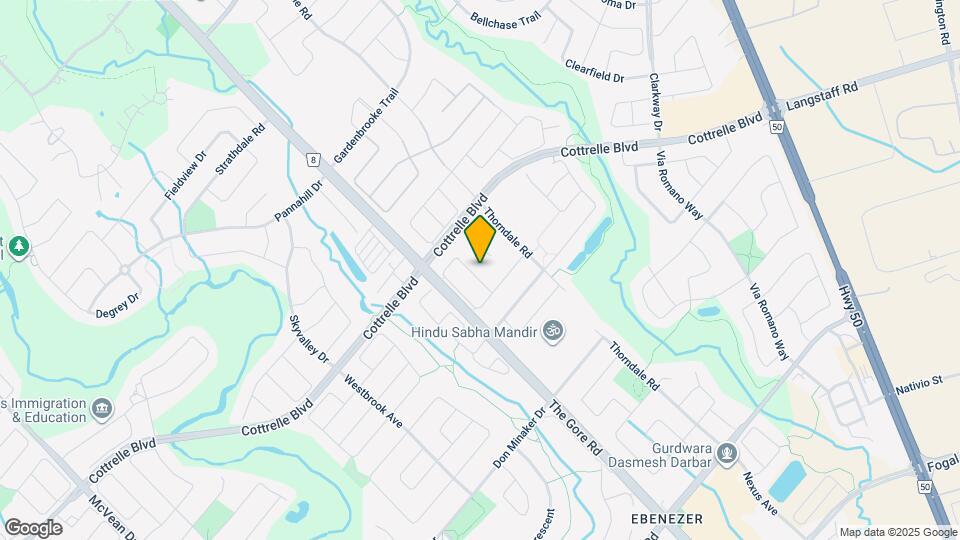 110 Turquoise Crescent Map and Location Details