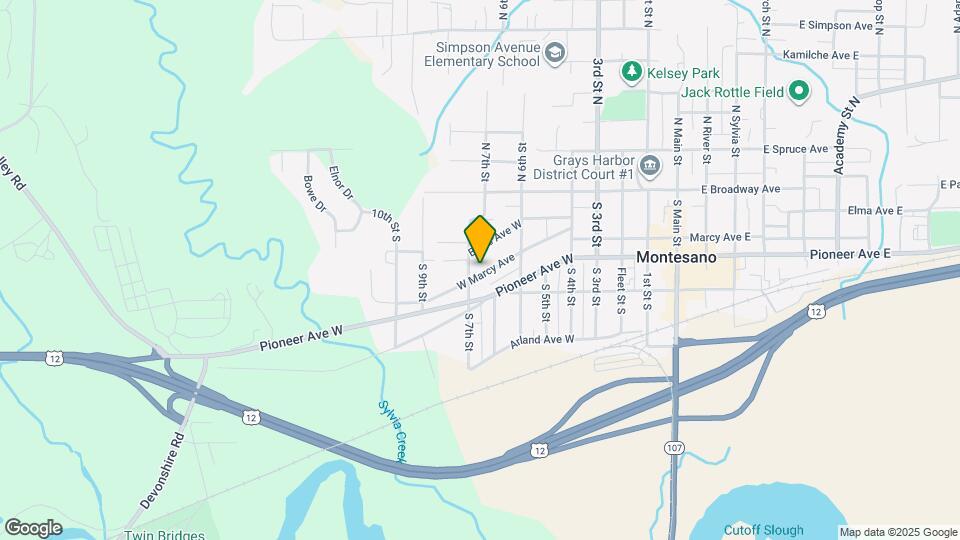 744 W Marcy Ave Map and Location Details