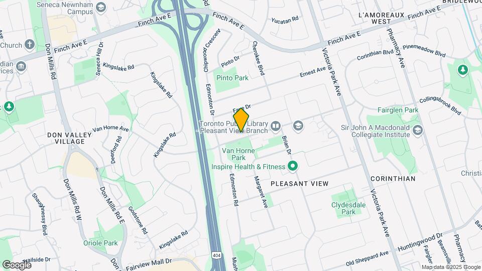 514 Van Horne Ave Map and Location Details