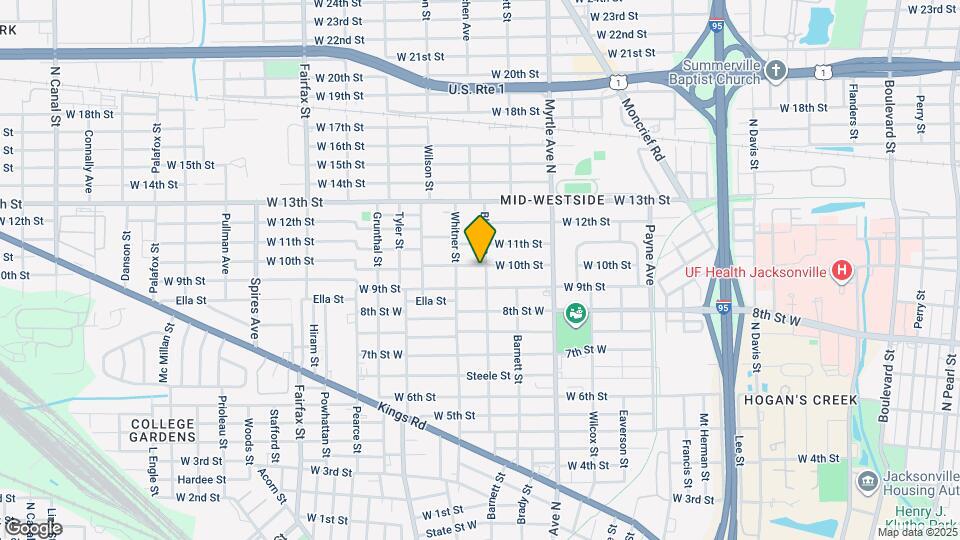 1464 W 10th St Map and Location Details