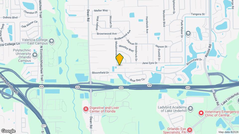 10313 Crystal Point Dr Mapa y Detalles de la Ubicación