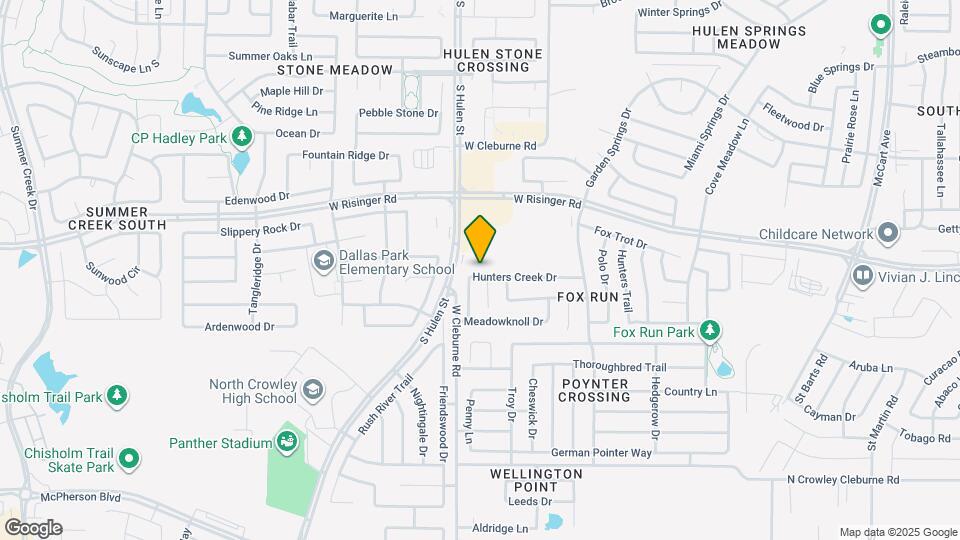 4328 Hunters Creek Dr Map and Location Details