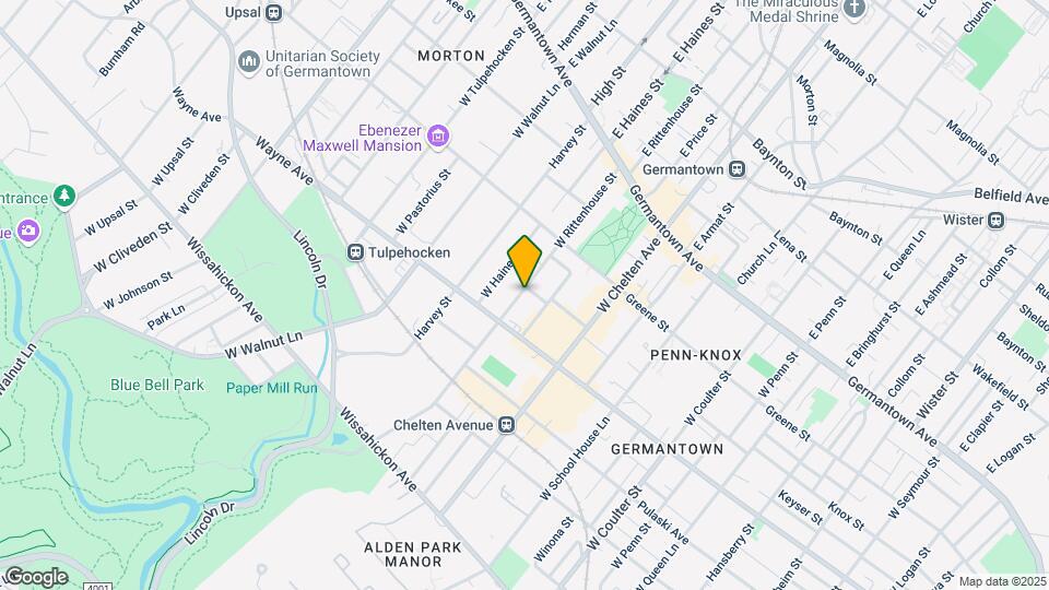 5832 Knox St Map and Location Details