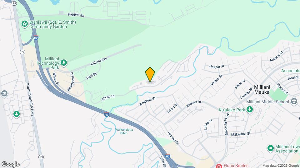 95-664 Wikao St Mapa y Detalles de la Ubicación