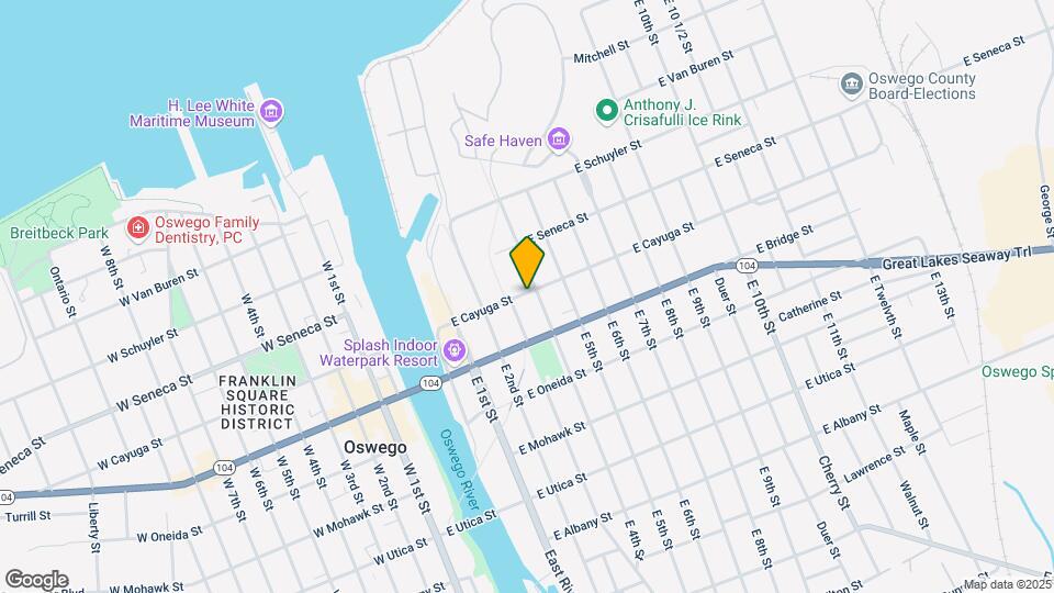 42 E Cayuga St Map and Location Details