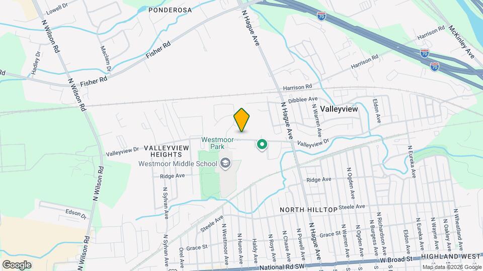 2956 Valleyview Dr Map and Location Details