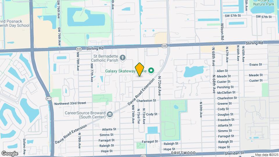 7351 NW 37th St Mapa y Detalles de la Ubicación