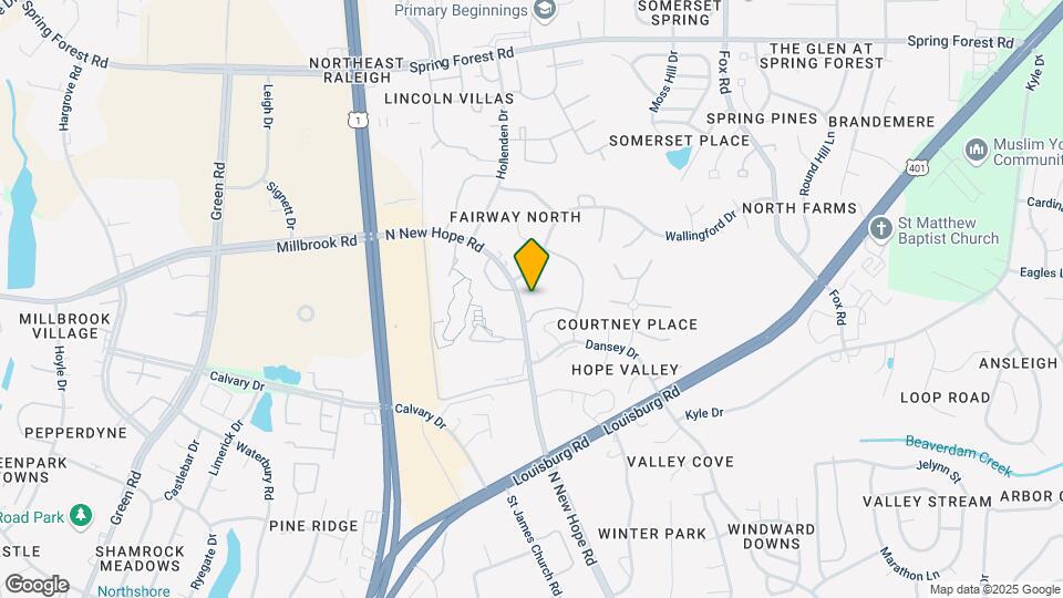 4806 Wallingford Dr Map and Location Details