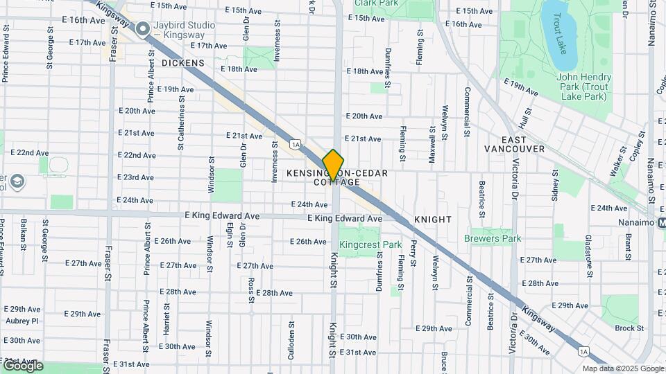 3919 Knight St Map and Location Details