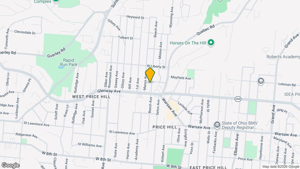 1227 Beech Ave Map and Location Details