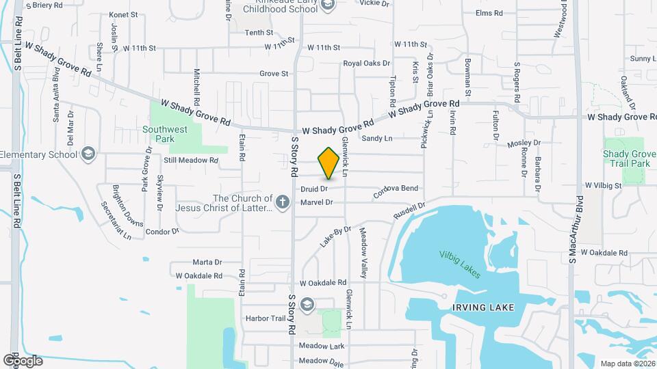 2217 Druid Dr Map and Location Details