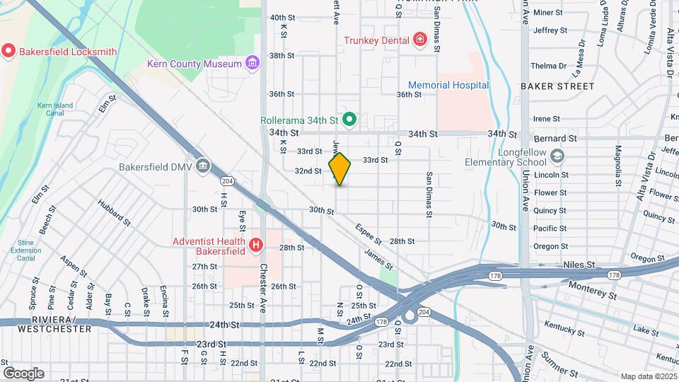 3028 Jewett Ave Map and Location Details