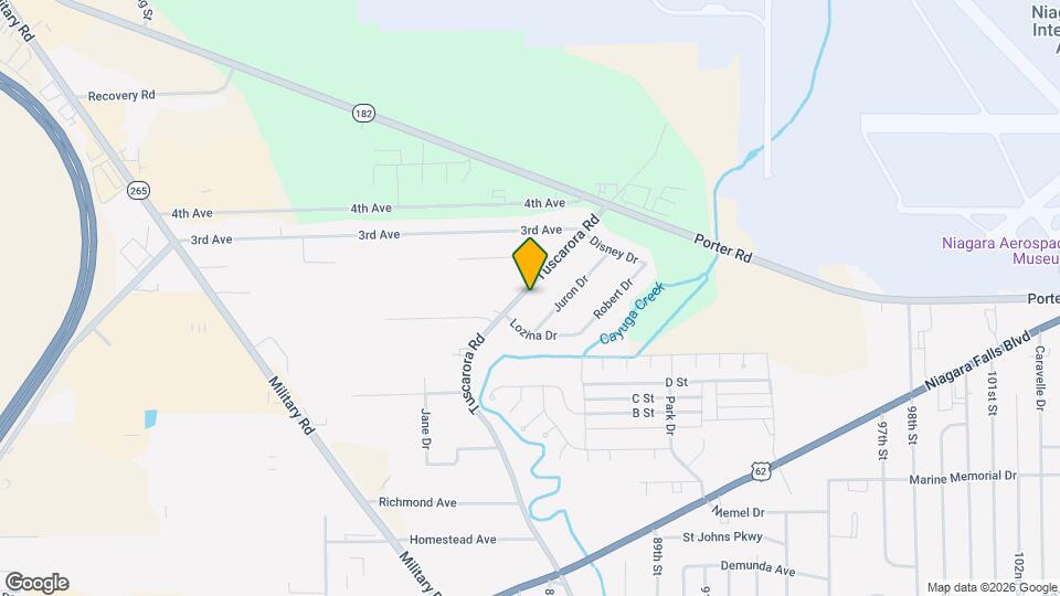2027 Tuscarora Rd Mapa y Detalles de la Ubicación
